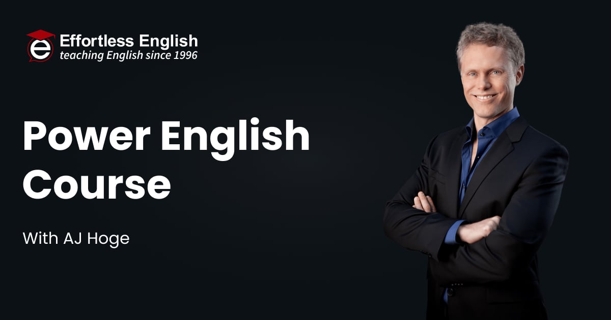 Learn To Speak English Powerfully With Effortless English System